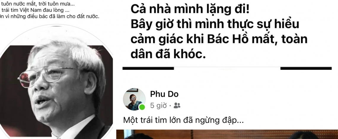 Dân mạng đồng loạt đổi ảnh avatar, bày tỏ tiếc thương Tổng Bí thư Nguyễn Phú Trọng